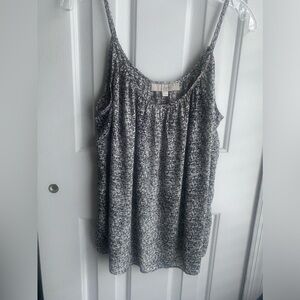 Loft Strap Sleeveless Scoop Neck Blouse